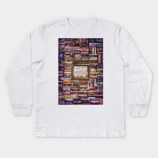 Blockbuster Era Kids Long Sleeve T-Shirt